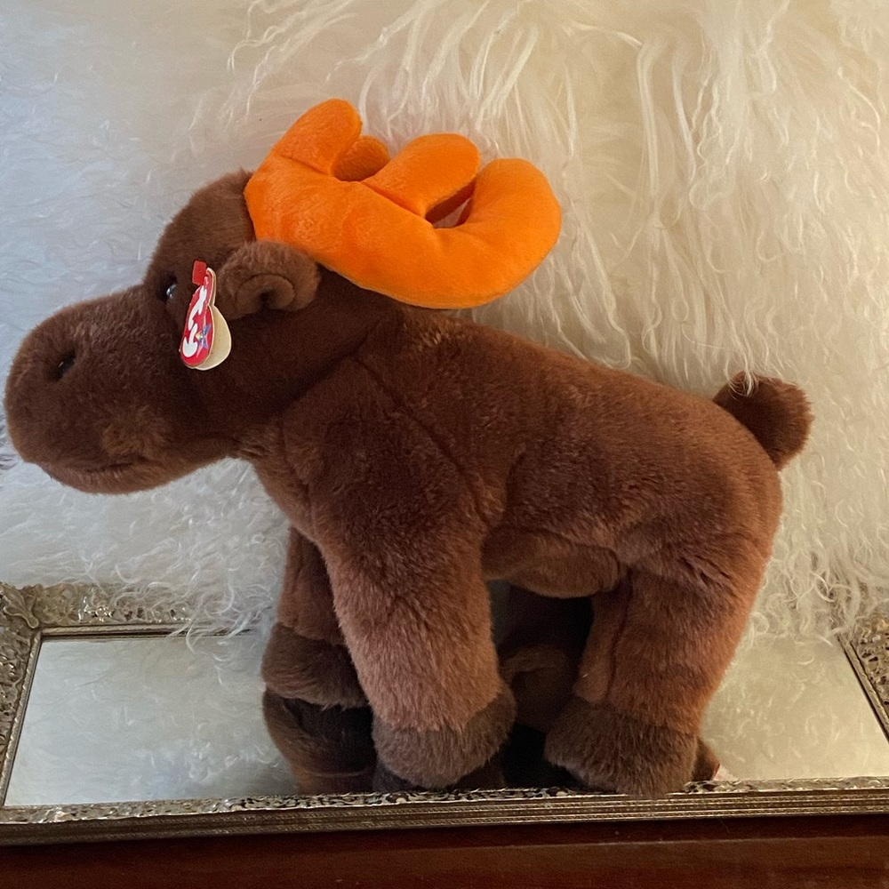 TY Beanie Babies BUDDY Chocolate